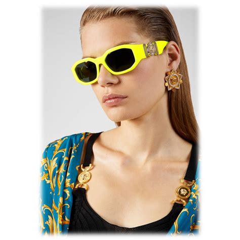 versace yellow glasses|latest versace sunglasses.